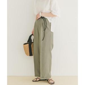 パンツ ベルト付きパンツ レディース