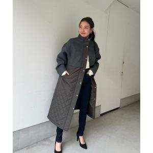 「y/m」 コート FREE グレー レディース