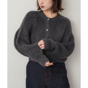 「SENSE OF PLACE by URBAN RESEARCH」 ニットカーディガン ONE チャコールグレー レディース