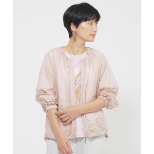 ブルゾン アウター 「カタログ掲載品」「はっ水」「ウォッシャブル」シアーストレッチブルゾン レディース