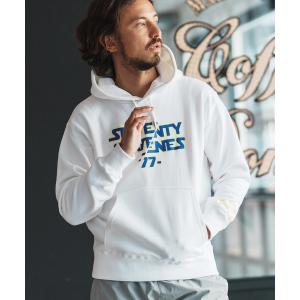パーカー mpa3772-middle onz sweat P-O hoodie（77universe) パーカー メンズ
