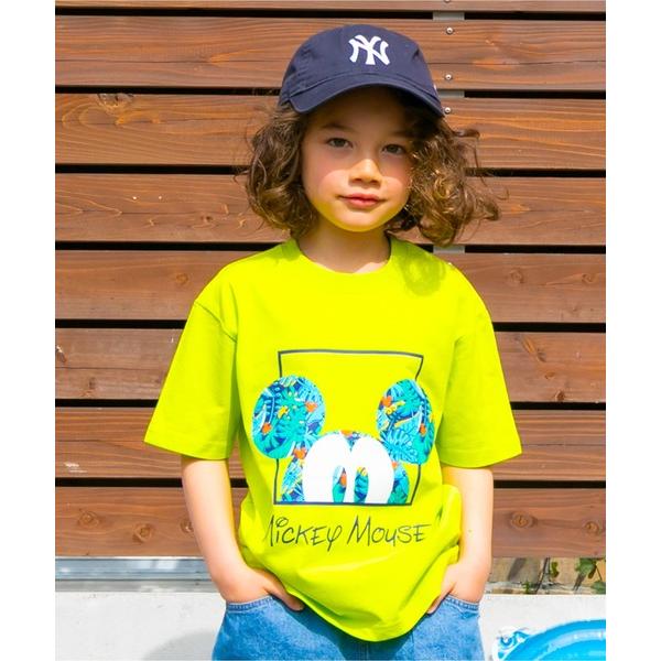 tシャツ 「綿100％」 親子お揃い ディズニー リゾート柄Tシャツ 0546K キッズ 子供服 男...