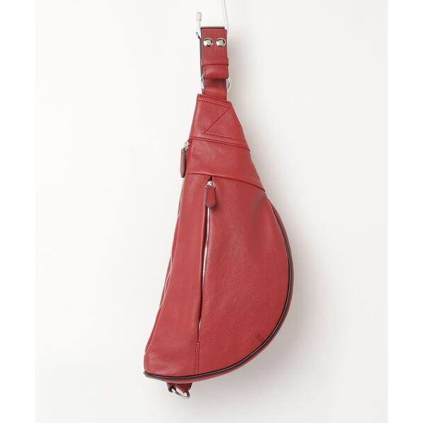 ウエストポーチ アシンメトリーボディバッグ　Lサイズ メンズ レディース