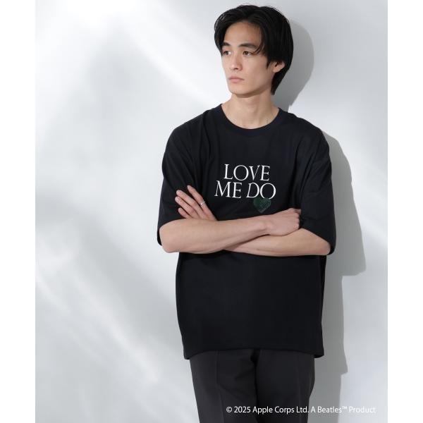 tシャツ Anti Soaked(R)×BEATLES LOVE ME DO汗染み防止Tシャツ メン...