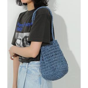 かごバッグ カゴバッグ 2way 巾着ペーパーバッグ