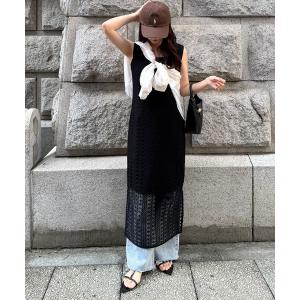 CALNAMUR（カルナムール） ワンピース 2WAYチュールオーバースウェット