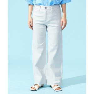 ジーンズ デニム デニムパンツ EDWIN LADIES ジャージーズ COOL ワイドデニムパンツ「涼」 レディース