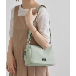 ショルダーバッグ バッグ 「Lee別注」撥水サイドドロストショルダー レディース