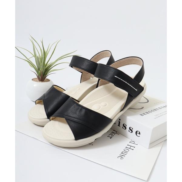 サンダル 2ball TB201　バックストラップサンダル レディース