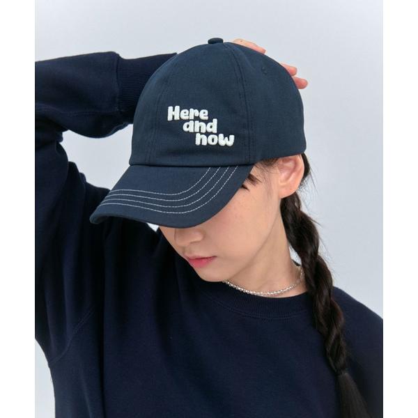 キャップ 帽子 「elldu/エルドゥ」Here and now stitch Ball cap 　...