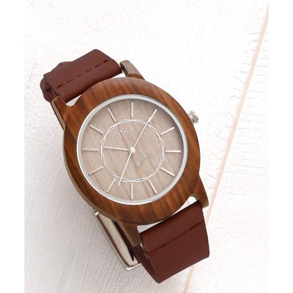 腕時計 メープル＆オリーブ木製クオーツ腕時計 レディース メンズ
