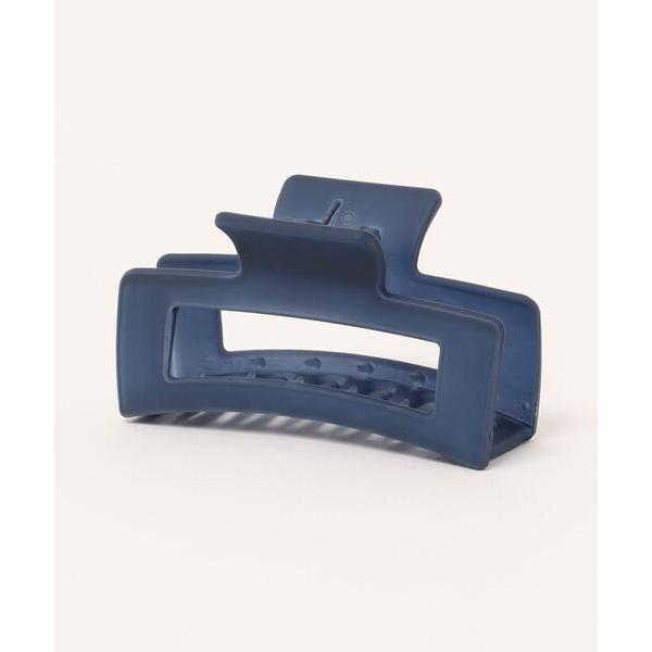 ヘアクリップ ワンカラーマットデザインバンスクリップ