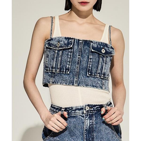 サロペット オーバーオール 「AMERI/アメリ」BUISTIER DENIM SET ROMPER...