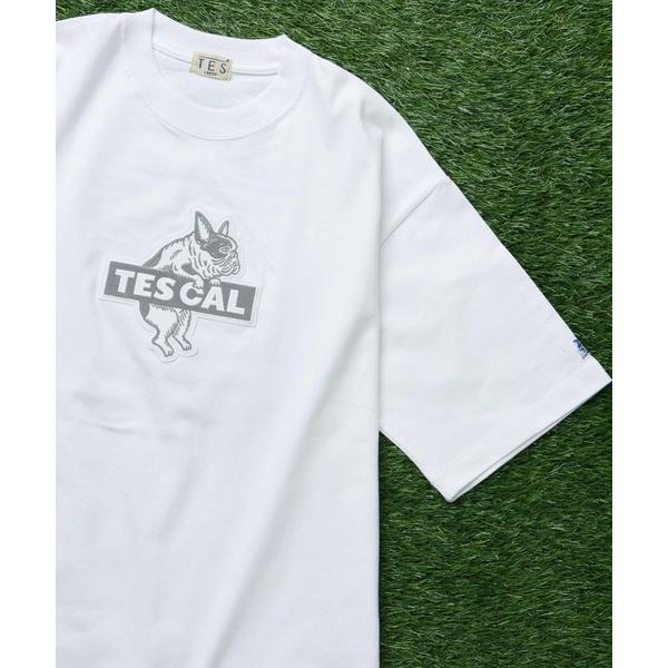 tシャツ TES CAL FELT WAPPEN BIG T-SHIRT / ビッグシルエットTシャ...