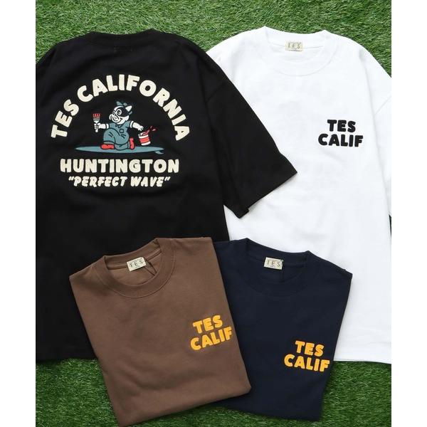 tシャツ TES PAINTER SUFFER EMB BIG T-SHIRT / ビッグシルエット...