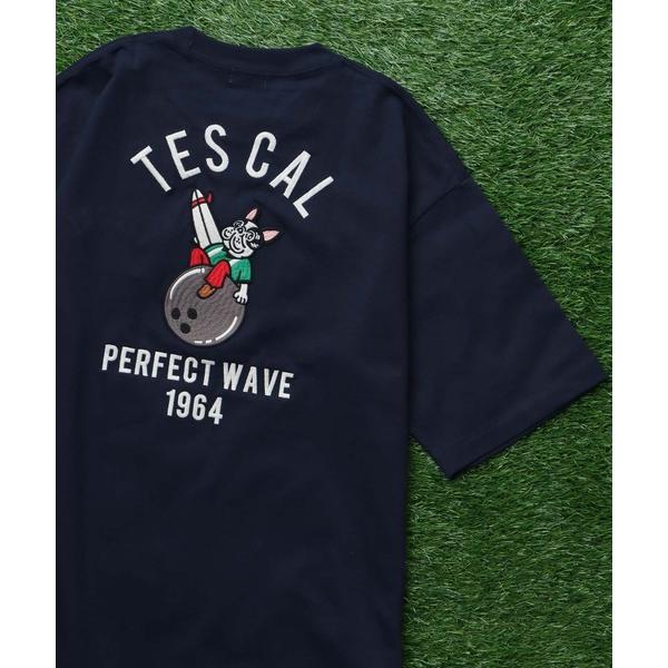 tシャツ TES BOWLING EMB BIG T-SHIRT / ビッグシルエットTシャツ メン...
