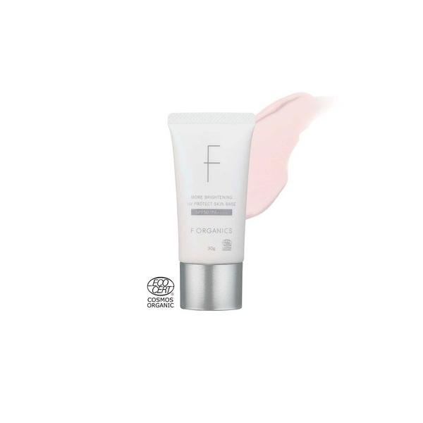 化粧下地 下地 エッフェオーガニック F ORGANICS / モアブライトニング UVプロテクト ...