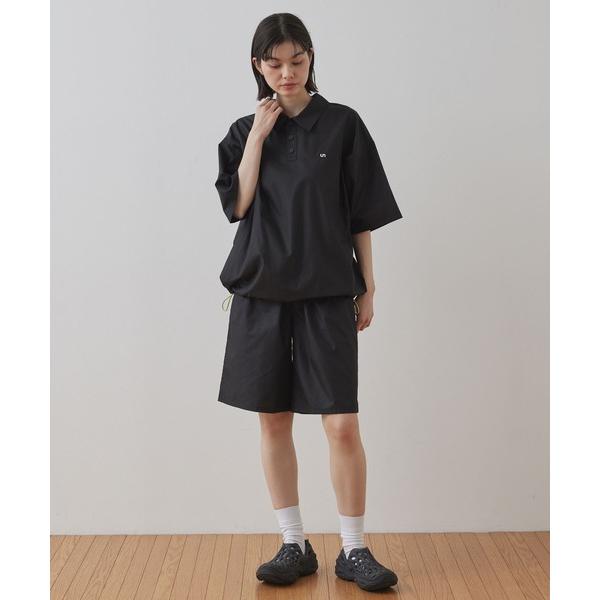 パジャマ ルームウェア 「Unblend」ワンポイント刺繍 ポロシャツ＆ハーフパンツ セットアップ ...