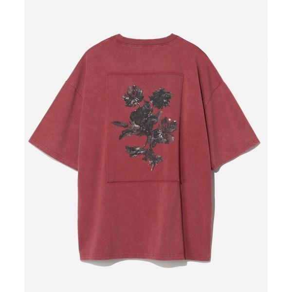 tシャツ ピグメントバックプリントカットソー(HARE) メンズ