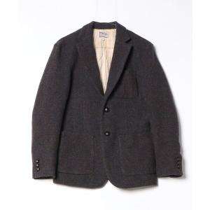 HARRIS TWEED（ハリスツイード） テーラードジャケット M ネイビー