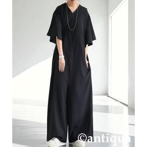 antiqua（アンティカ） オールインワン レイヤード風オールインワン