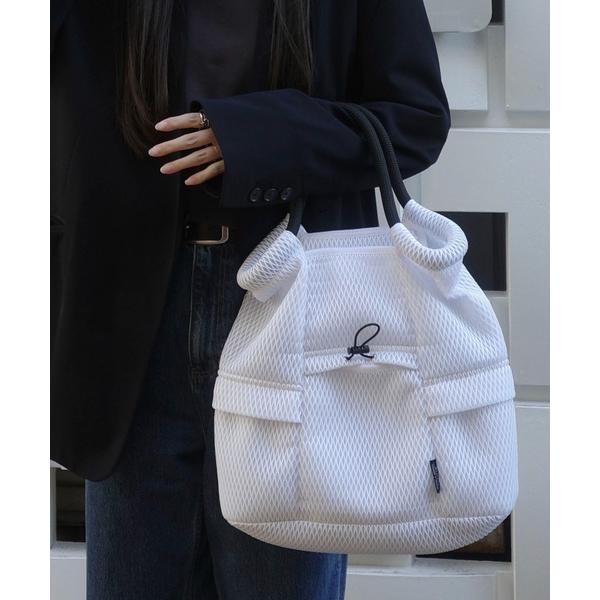 トートバッグ 洗濯機で洗える Washable loop handle circle bag　シンプ...