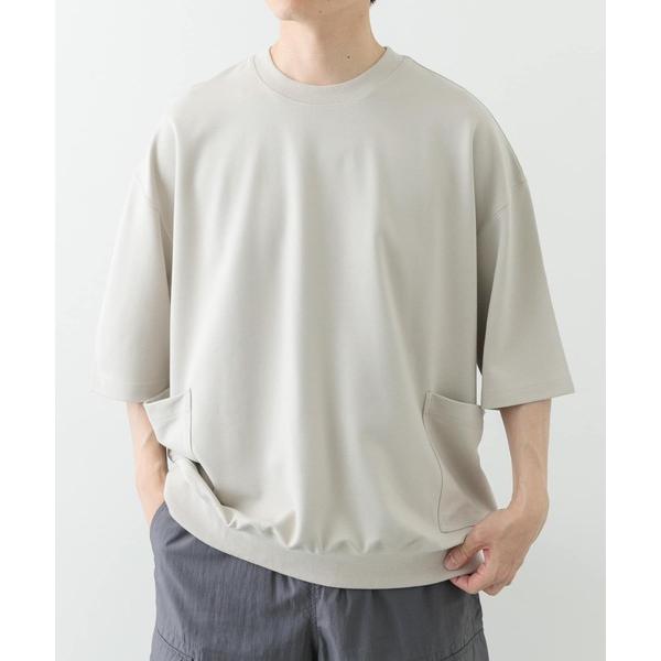 tシャツ サイドストレージ半袖ポンチTops メンズ