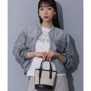 ブルゾン アウター シアーブルゾン レディース