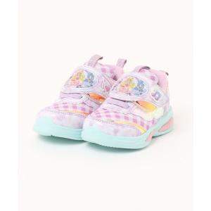 スニーカー キミとアイドルプリキュア♪ キッズ ライトアップシューズ「光る靴」キャラクターシューズ スニーカー ワンベルト キッズ 子供 女の子