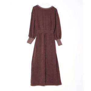 「WILLFULLY」 長袖ワンピース FREE ブラウン レディース