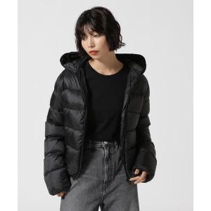 「DUVETICA」 ダウンジャケット 42 ブラック レディース