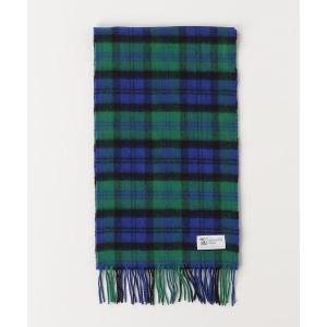 「Johnstons of Elgin」 マフラー FREE ブルー レディース