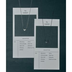 ネックレス Minimum Heart Necklace レディース