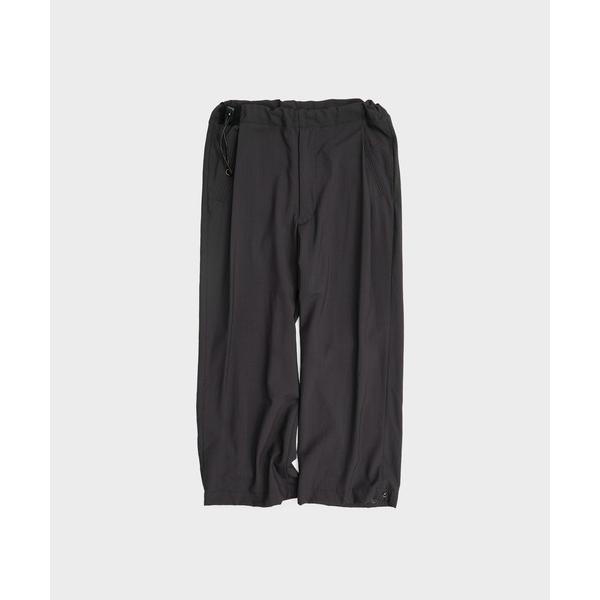 ワイドパンツ スラックス CONZ別注wool brainer pants/イージーパンツ/セットア...