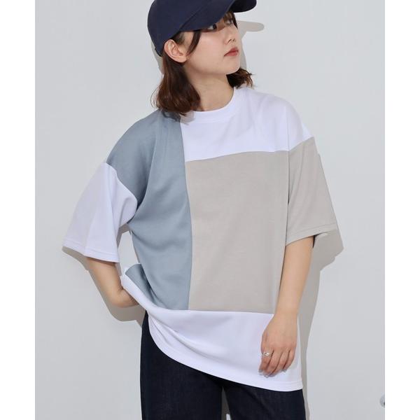 tシャツ 接触冷感　UVカット　ストレッチ　ワイドシルエット　ソフトタッチ　半袖TEE メンズ レデ...