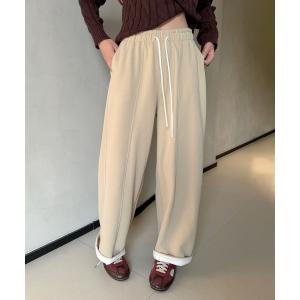 lilful ワイドパンツ ジーンズ デニム デニムパンツ パッチワーク