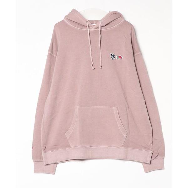 パーカー FRUIT OF THE LOOM ×MSB pigment hoodie メンズ