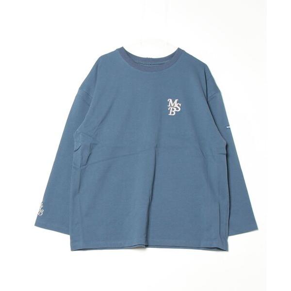 tシャツ MSB chain stitch logo long tee メンズ