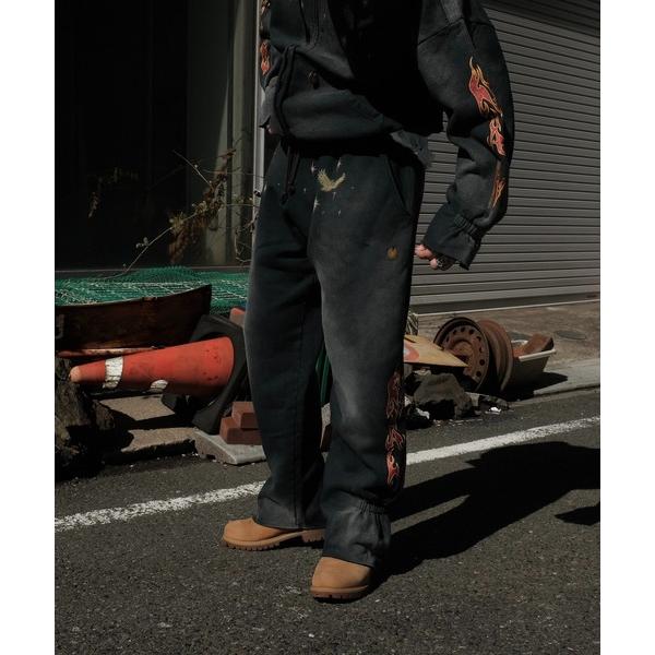 スウェットパンツ ジャージ NAM ナム / BELLOWS DRAGON PANTS メンズ レデ...