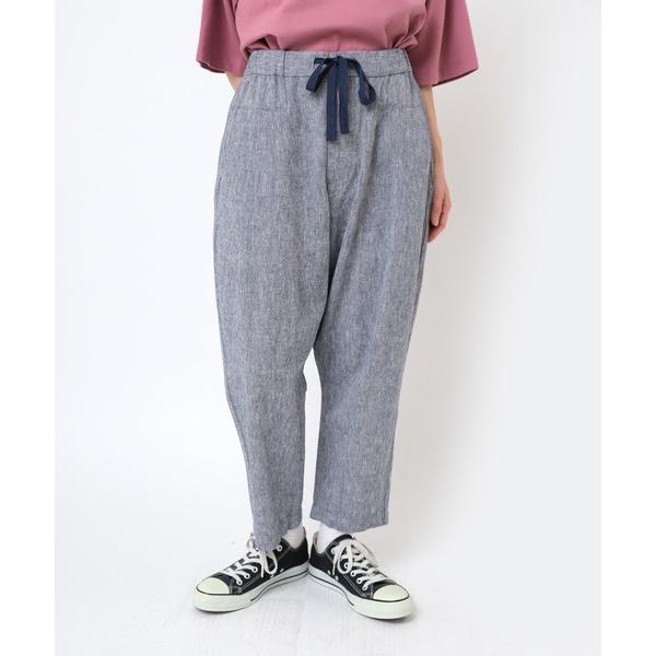 パンツ R4308 リネンレーヨンＰＪ'Ｓクロップドパンツ レディース