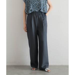 パンツ マルチミニチェック　イージーパンツ レディース