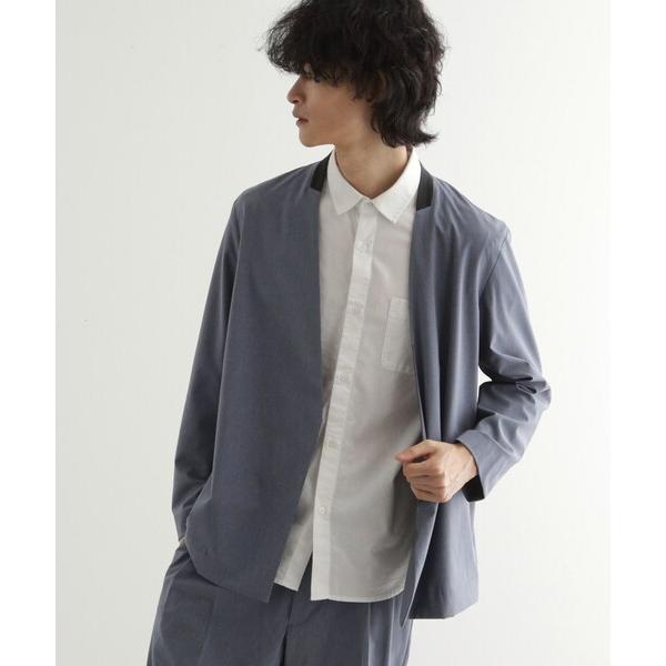 ジャケット ノーカラージャケット 「吸水速乾」COOLMAX(R)サマーノーカラージャケット/セット...