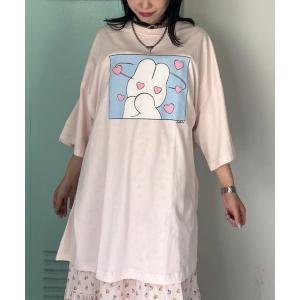 tシャツ 「nsn」siroiusagichan  BIG BIG Tシャツ レディース メンズ｜ZOZOTOWN Yahoo!店