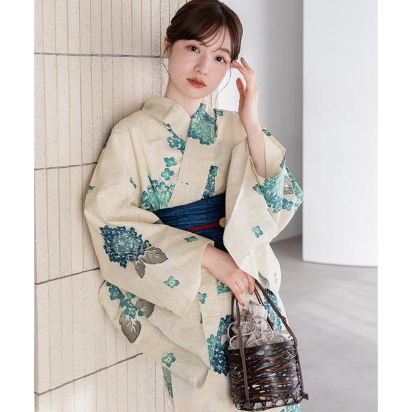 浴衣 こだわり浴衣５点セット レディース