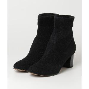 「JILLSTUART shoe」 ショートブーツ 22.5cm ブラック レディース