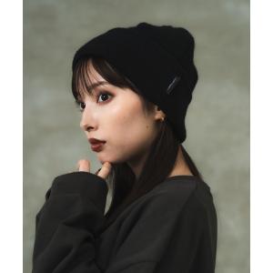 「LEANN MOMENT」 ニットキャップ フリー ブラック レディース