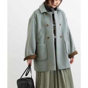 「POU DOU DOU」 コート 3 ライトブルー レディース