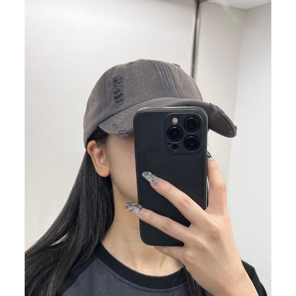 キャップ 帽子 ヴィンテージダメージキャップ レディース メンズ