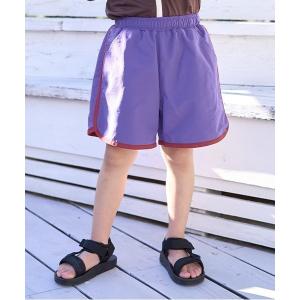 水着 「SWIM」「水着」「UV加工」パイピングサーフパンツ「子供服」「キッズ」「男の子」「女の子」 キッズ 子供 男の子