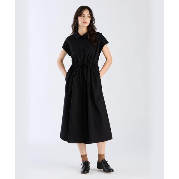 シャツワンピース コットン レディ ドレス